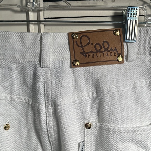 Lilly Pulitzer Jeans ! 12 Original Lilly P! All Jean Features, Brass Grommets - Picture 4 of 4